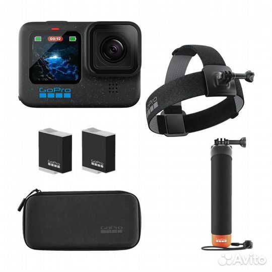 Видеокамера GoPro Hero 12 Special Holiday Bundle (chdrb-121)