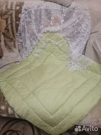 Конверт одеяло на выписку зима