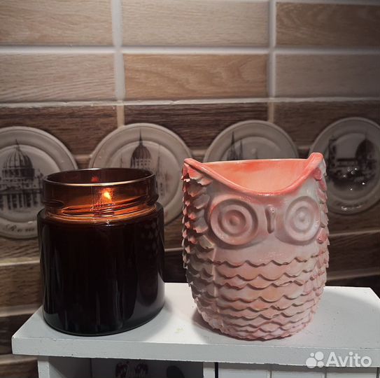 Свечи из гипса