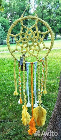 Ловец снов макраме