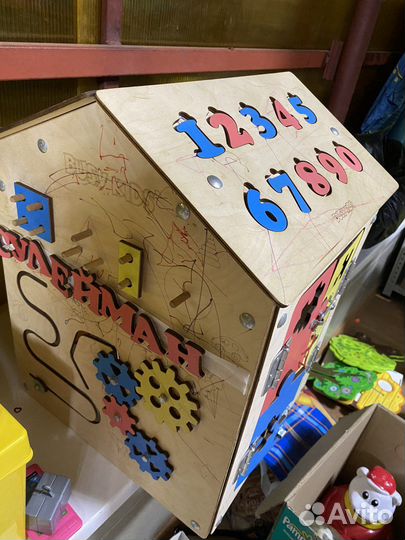 Бизиборд домик большой