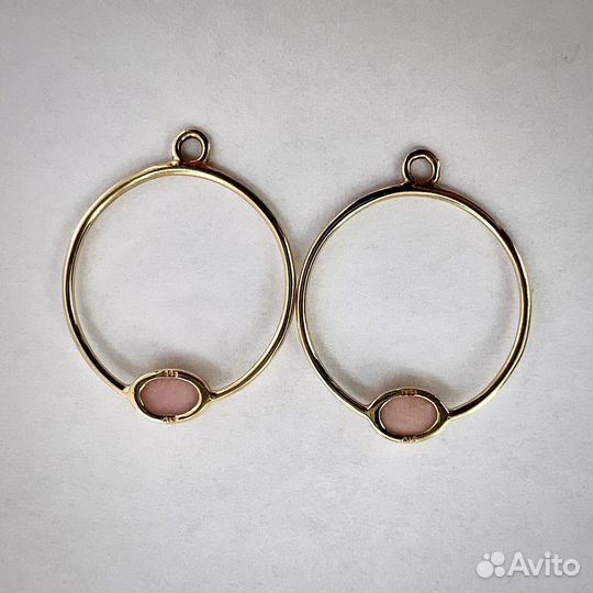 Пандора подвески золото с опалом