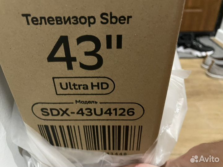 Телевизор sber 43 4k