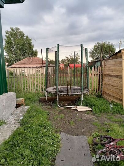 Батут с сеткой