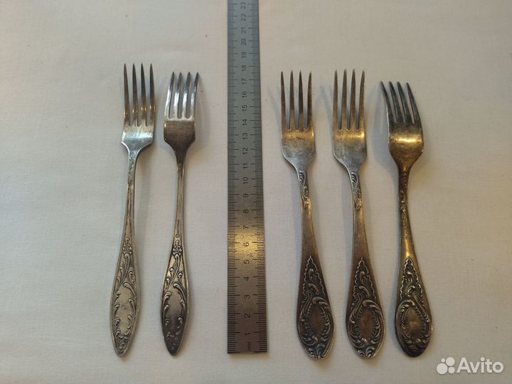 Мельхиор СССР Столовые приборы