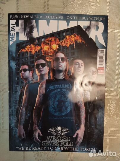 Журнал Metal Hammer + бонусы с Iron Maiden