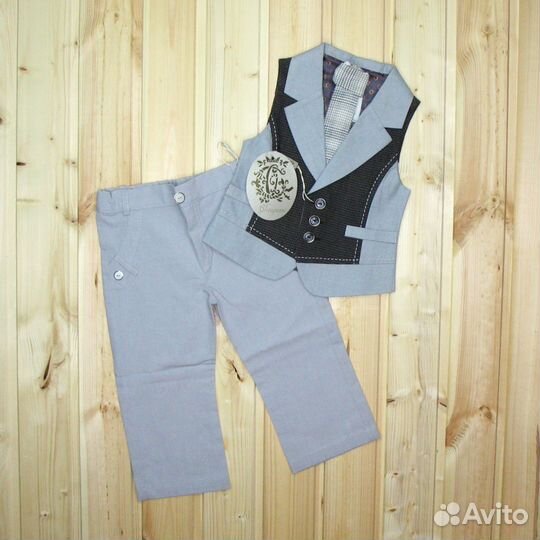 Новые нарядные летние костюмчики, рост 80-92