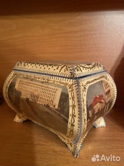 Шкатулка из открыток Винтаж