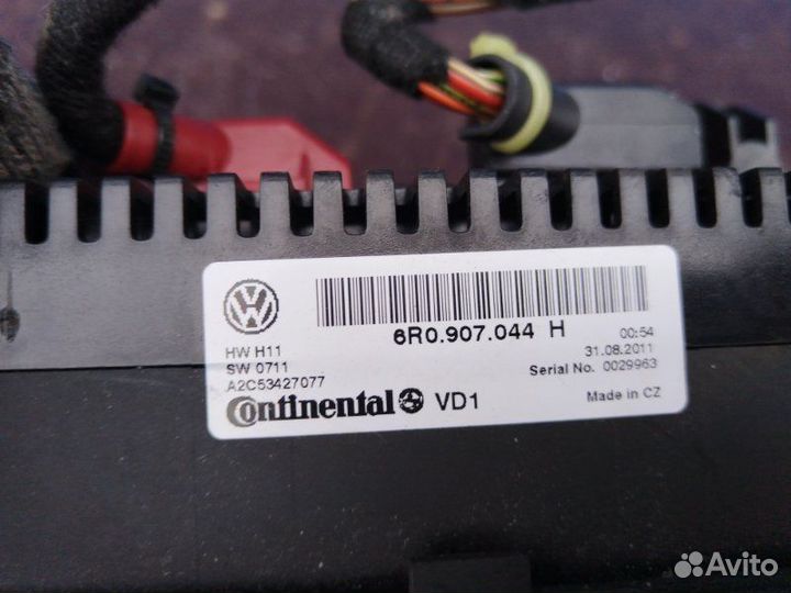 Блок управления климат-контролем Volkswagen Polo 5