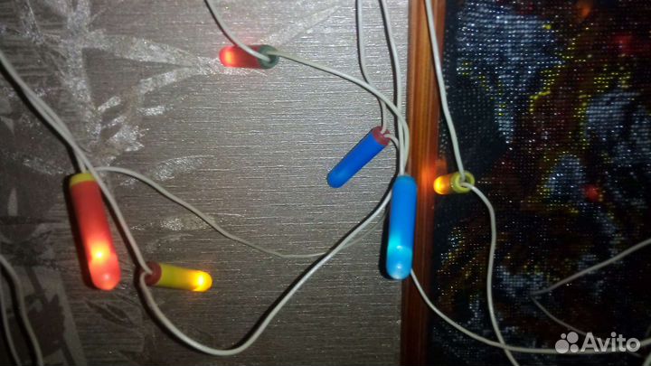 Елочная гирлянда СССР