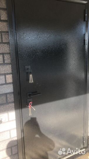 Дверь черная с терморазрывом