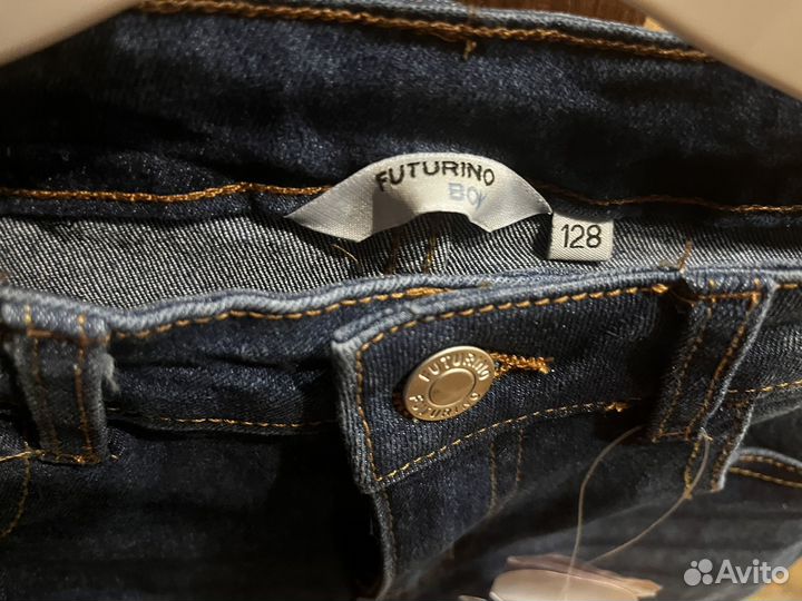 Джинсы для мальчика 128