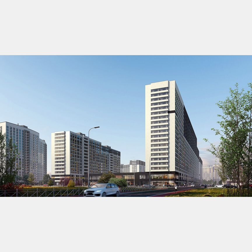 2-к. квартира, 46,1 м², 12/16 эт.