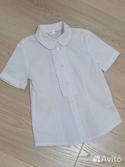 Блузки школьные 122-128 пакетом