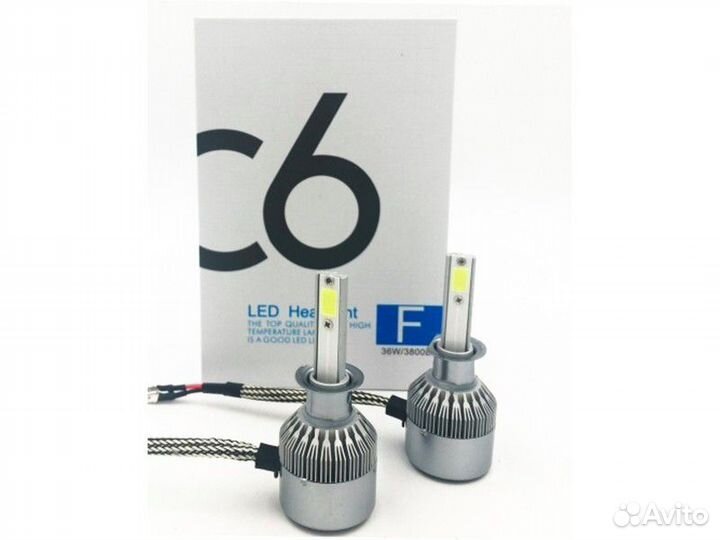 Комплект ламп головного света LED (H1, H4, H7)