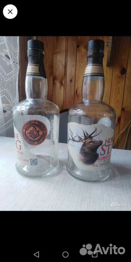 Бутылки из под виски