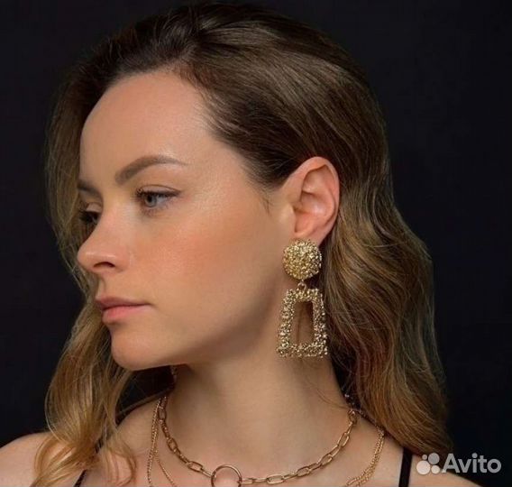 Серьги бижутерия
