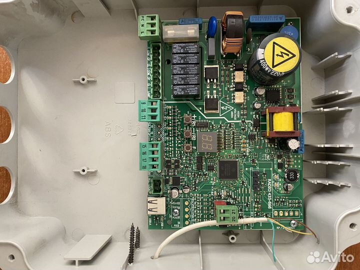 Faac E045 плата управления для двух моторов 230В