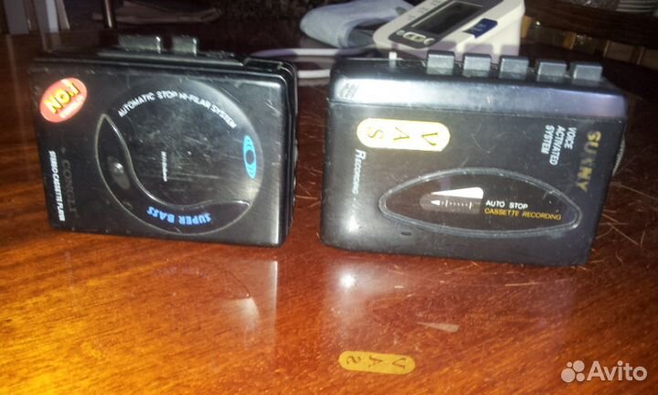 Магнитофон и плеер карманные