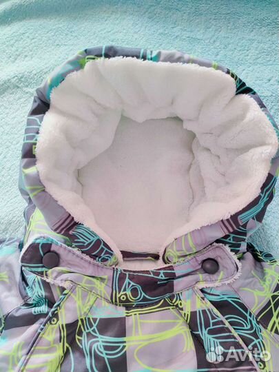 Зимний комбинезон 9-12 мес