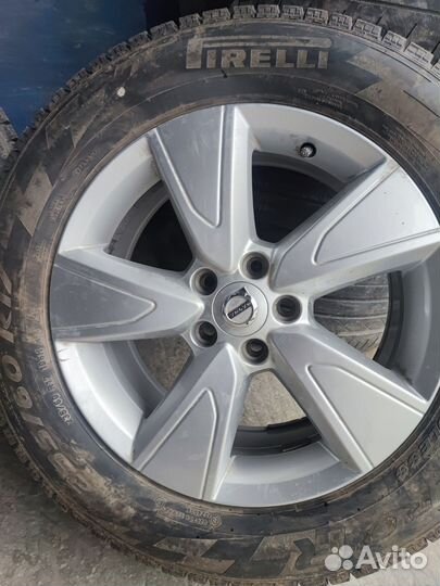 Колеса volvo R17 235/60 Pirelli Ice Zero FR 4шт