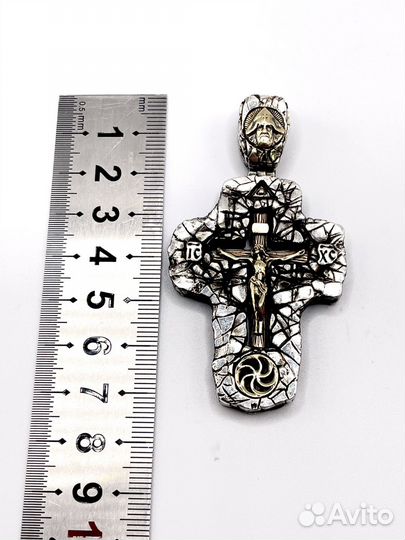 Комбинированный крест 585/925