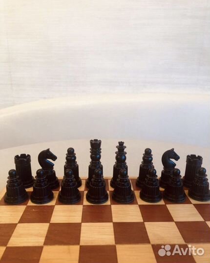 Шахматы СССР 1950 г (карболит)