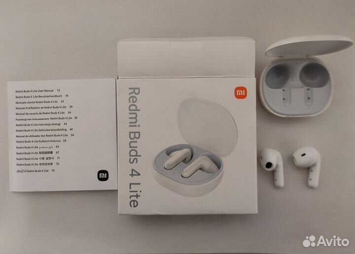 Беспроводные наушники xiaomi buds 4 Lite (белые)