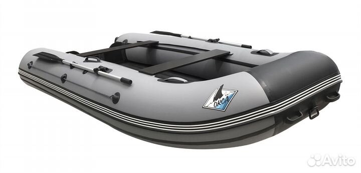 Лодка Orca 360 нд серая