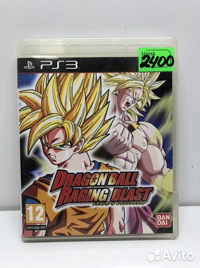 Диск Dragon ball racing blast для PS3