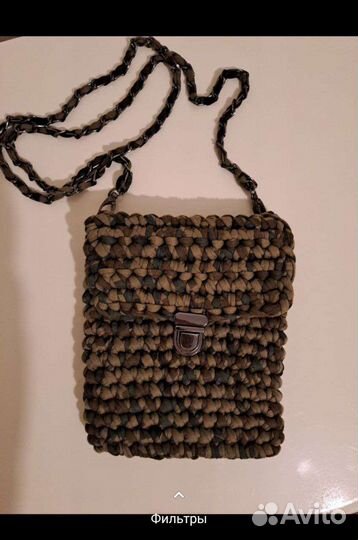 Сумка вязанная