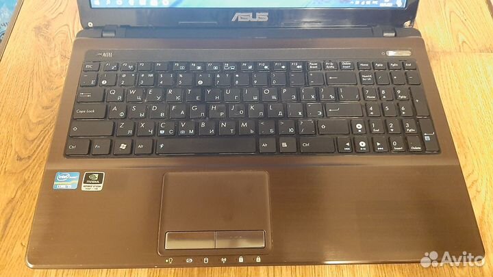 Ноутбук asus K53S i5-2410M/GT610/ssd240/8Gb#1031