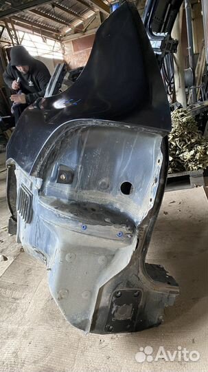 Крыло заднее левое porsche cayenne 955 957