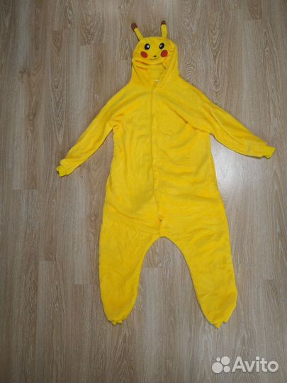 Пижама кигуруми пикачу