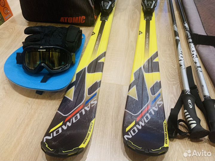 Горные лыжи Salomon комплект