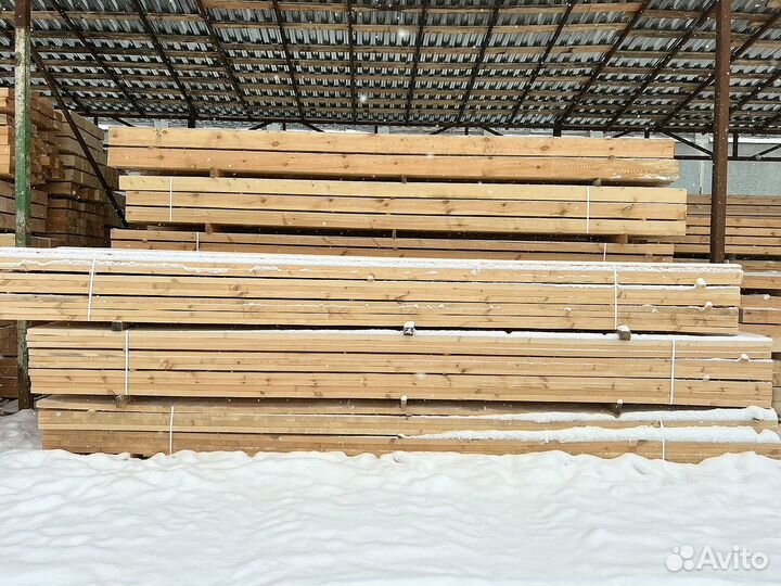 Доска обрезная 50х150х6000мм