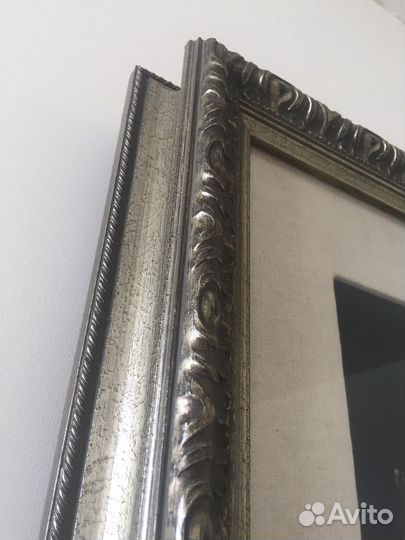 Тибетский ритуальный кинжал в раме