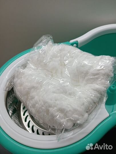 Набор для уборки Homsly, швабра с отжимом и ведром