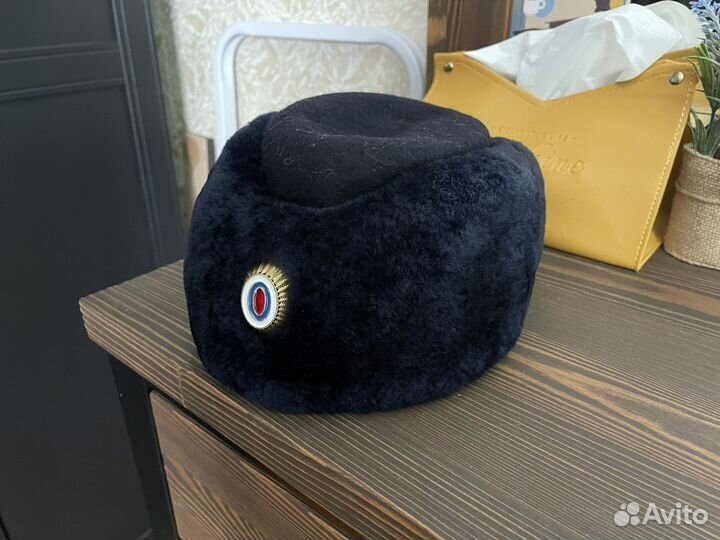 Шапка зимняя полиция женская