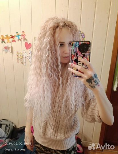 Модель на афрокудри/де косы