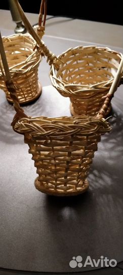 Корзинка плетёная мелкая