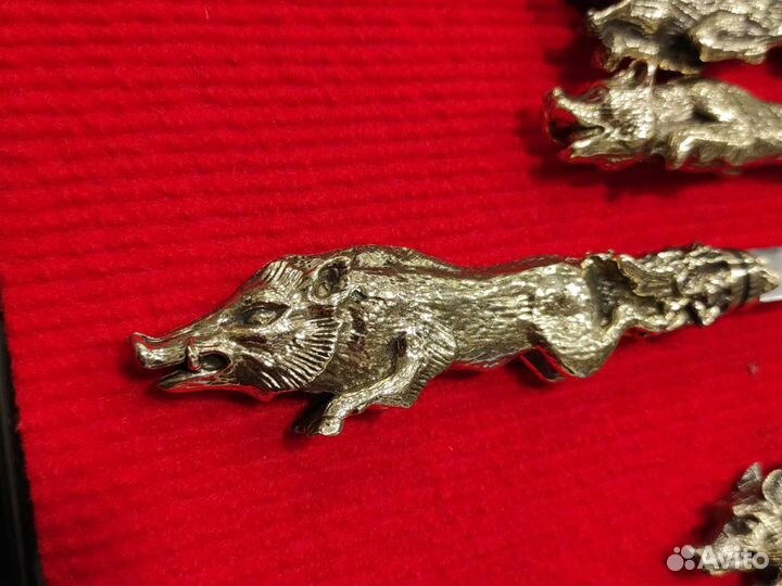 Набор шампуров Звери Воины