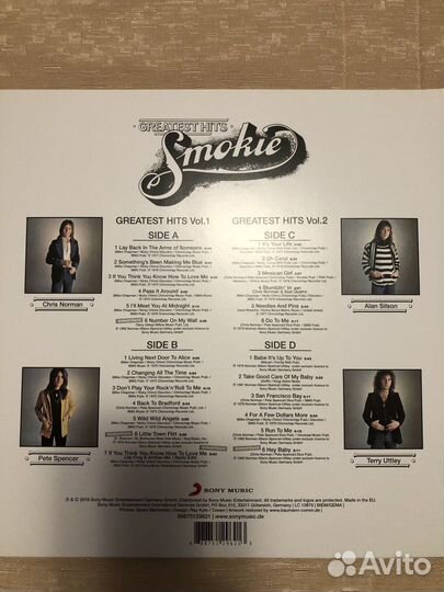 Smokie Greatest Hits (2 LP) 2016
