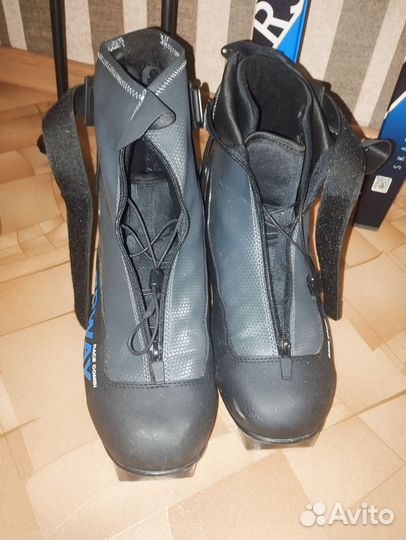 Лыжи беговые salomon rs8 191, ботинки 46 размер