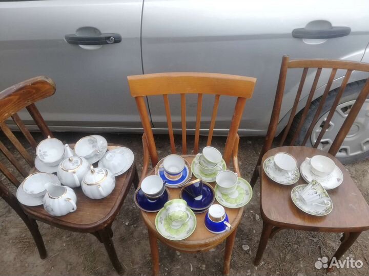 Чайная пара гарнер, кузнецов, лфз, дулево