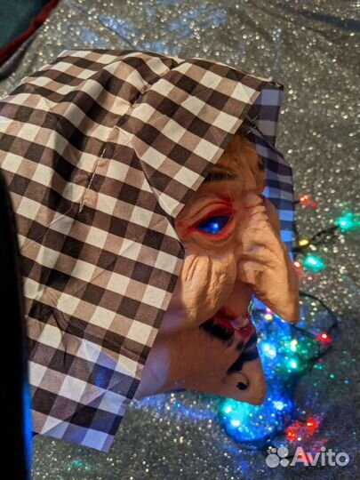 Баба яга карнавальная маска, костюм напрокат