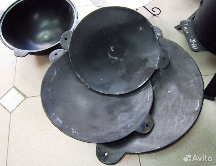 Садж чугунный Турция с отверстиями