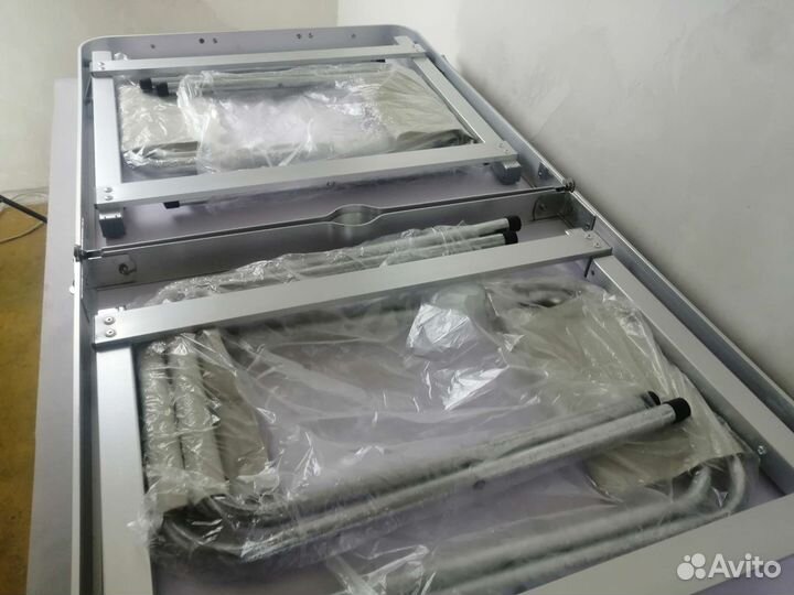 Стол складной усиленный 120 *60 см с 4 стульями