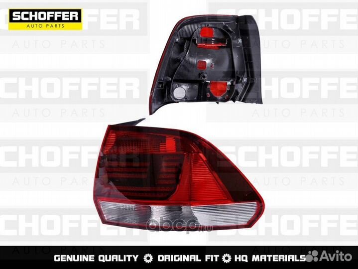 Фонарь задний правый VW Polo Sedan (Рестайлинг)