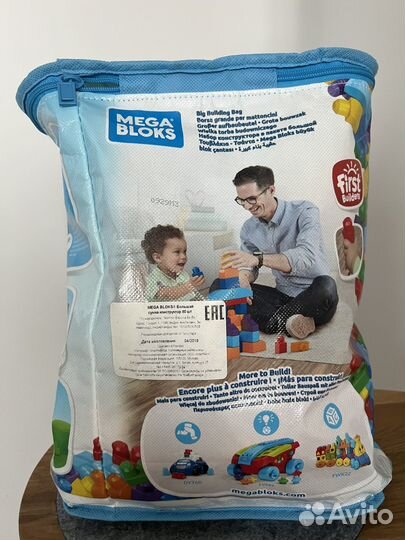 Конструктор Mega bloks сделано в Канаде